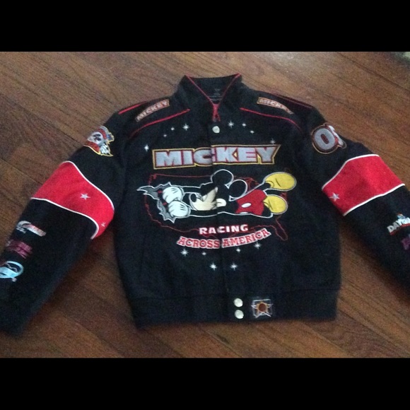 Kids Disney Mickey Mouse Racing Jacket 